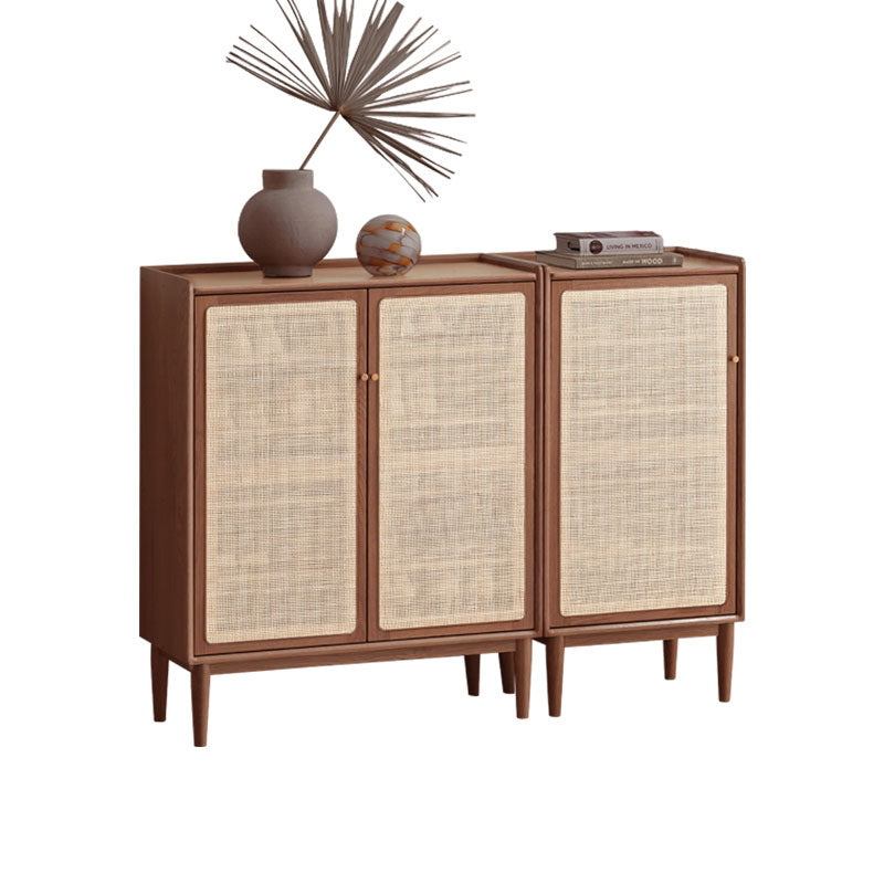 Wally rattan shoe cabinet