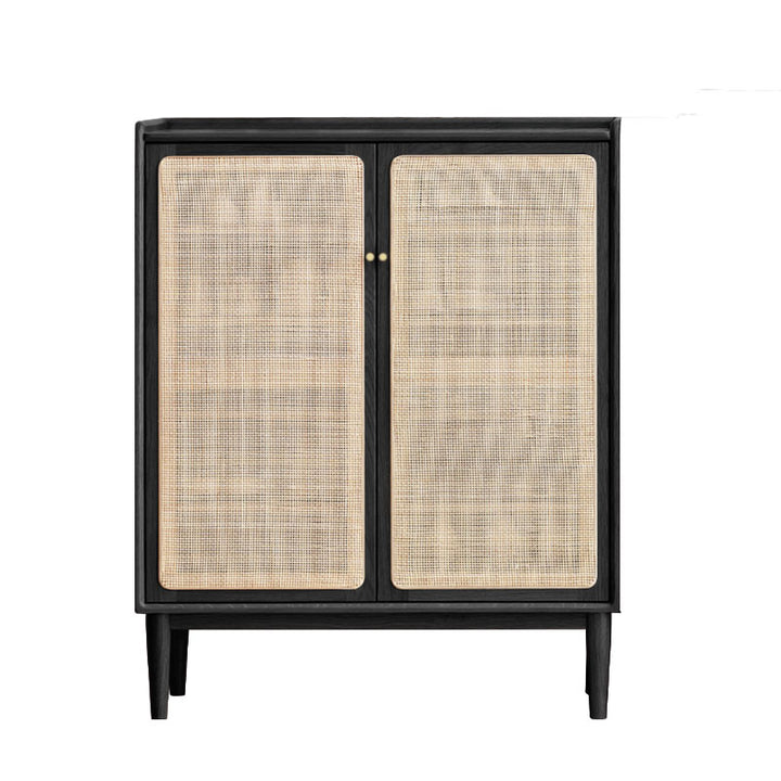 Wally rattan shoe cabinet