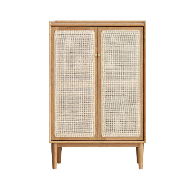 Wally rattan shoe cabinet