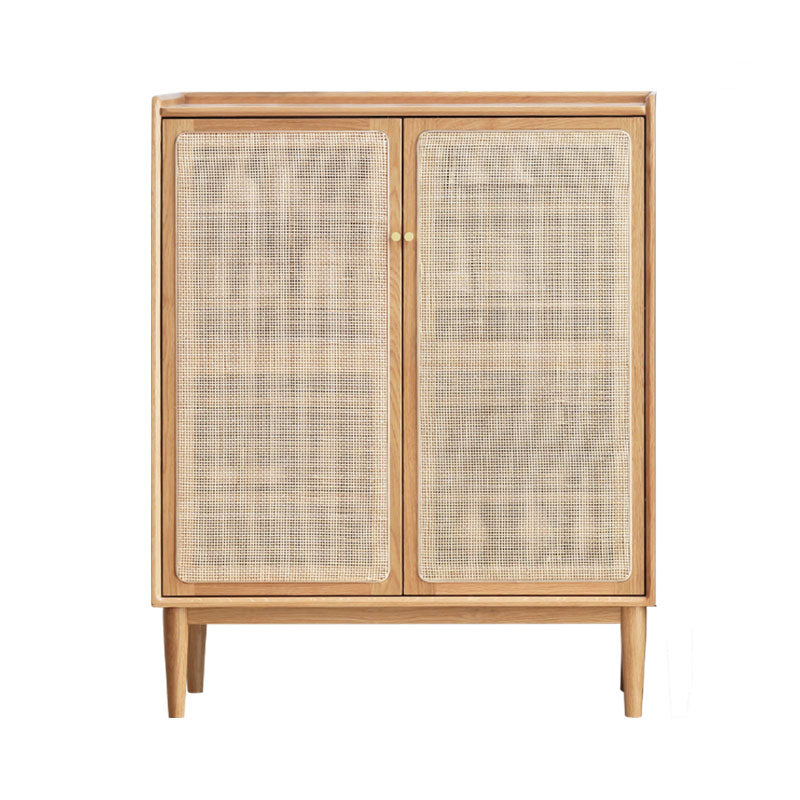 Wally rattan shoe cabinet