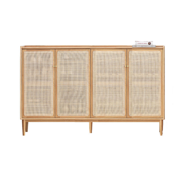 Wally rattan shoe cabinet