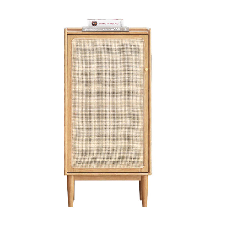 Wally rattan shoe cabinet
