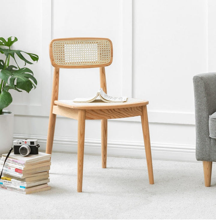 Rattan Chair with backrest