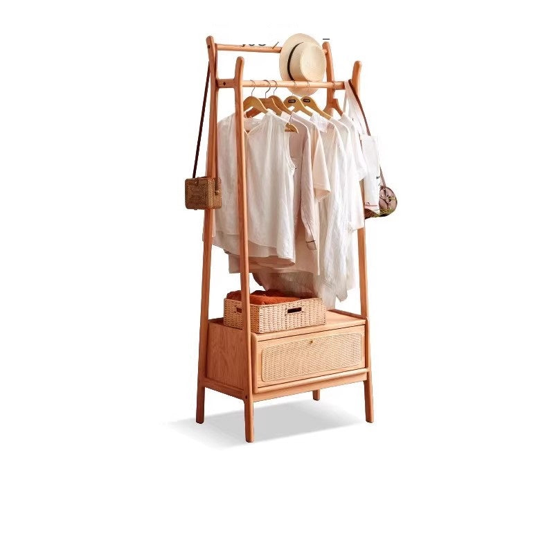 Rattan 掛衣架連抽屜